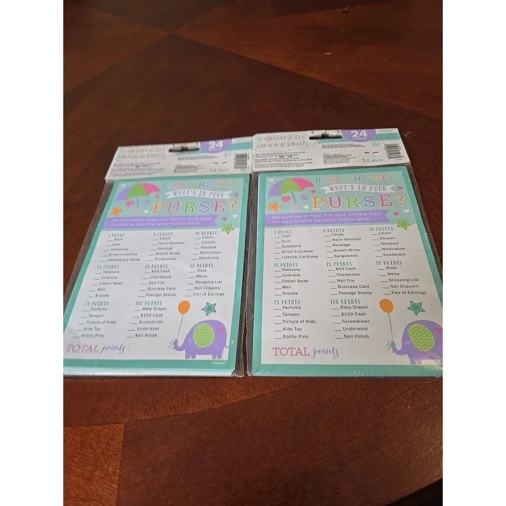 Lot Of 2 NEW Baby Shower 